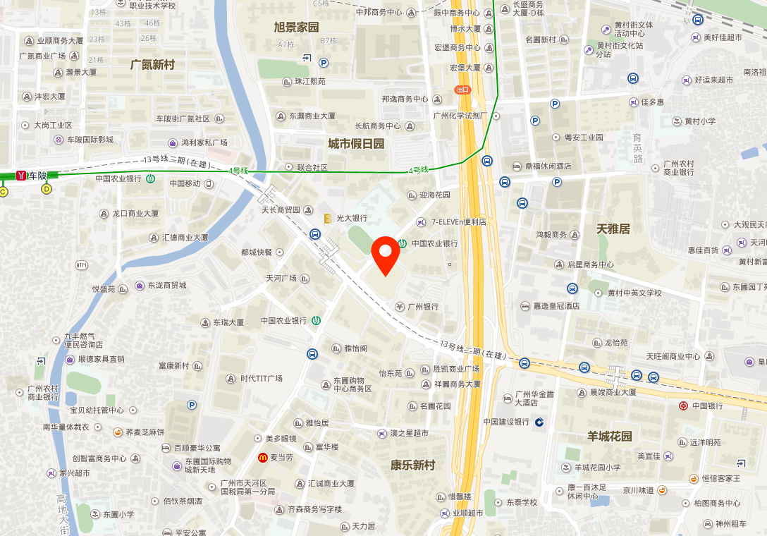 天银商贸大厦地图位置